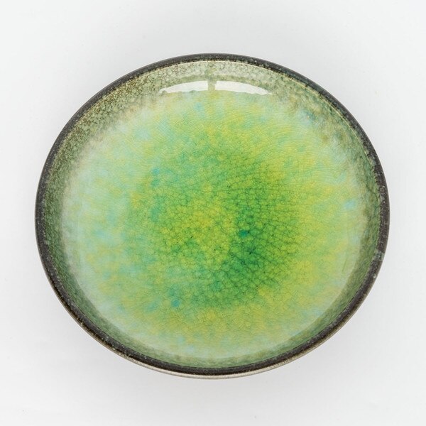 Image of Ariake Green Coupe Plate 7.25" 3