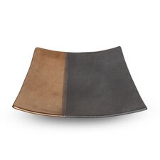Kinsai Black Square Plate 10"