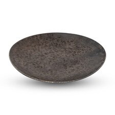 Kinkessho Bronze Oval Plate 9.5"