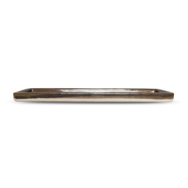 Image of Musashi Gold Rectangular Plate 9.25" 2