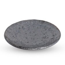 Moon Rock Round Plate 6.5"