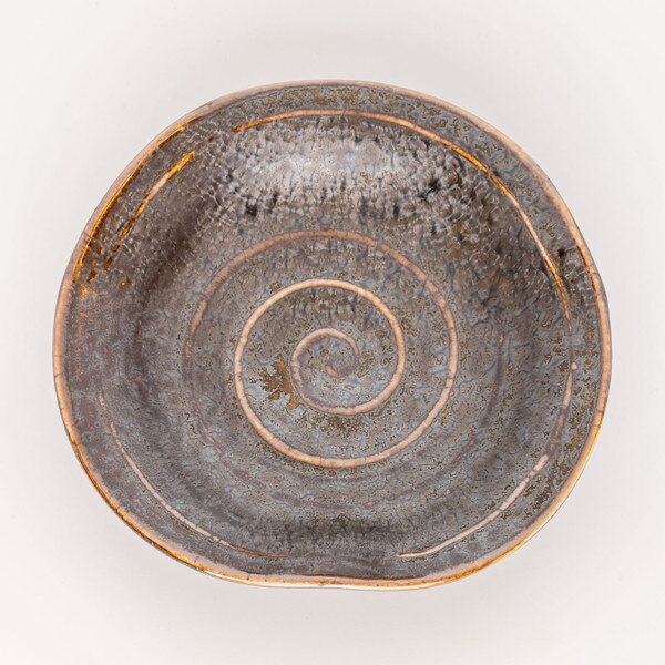 Image of Kyo Black Round Plate 5" 3