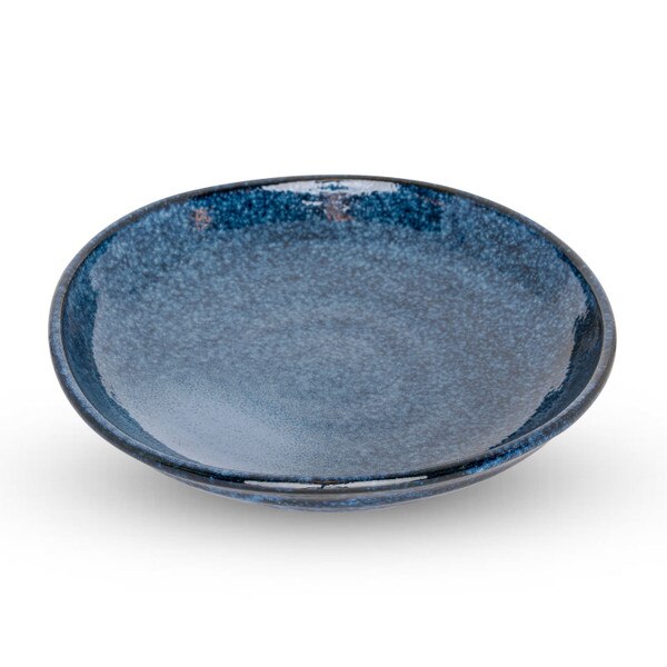 Image of Navy Blue Gradient Round Plate 6.5" 1