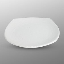 Pearl White Square Plate 6.25"