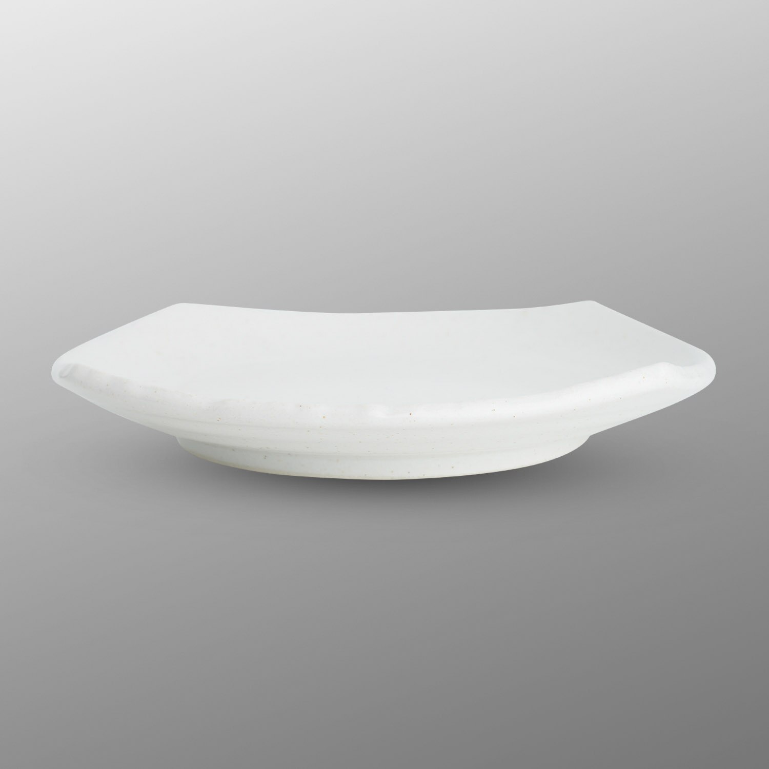 Pearl White Square Plate 6.25