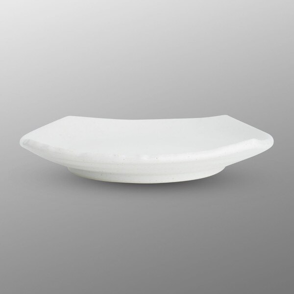Image of Pearl White Square Plate 6.25" 2