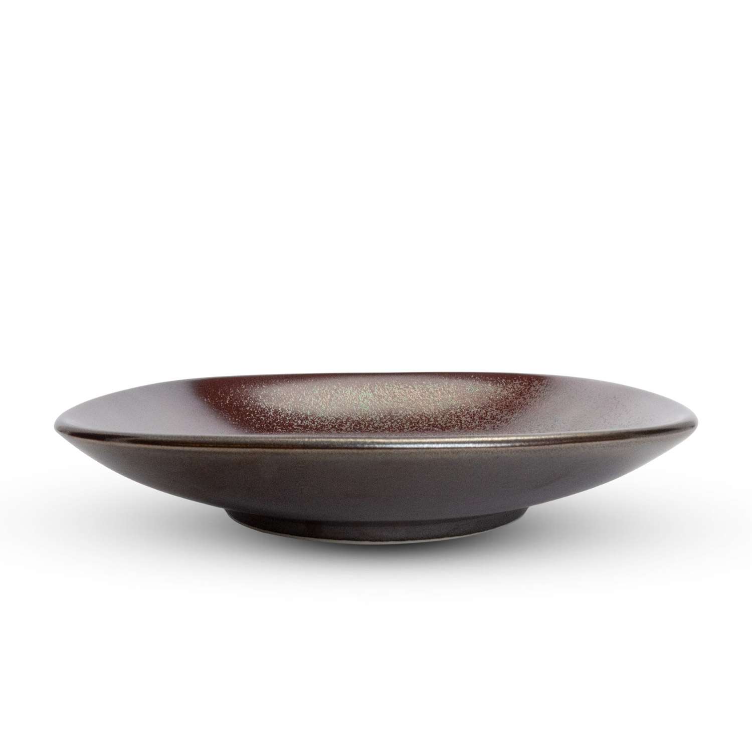 Ginshu Metallic Red Square Plate 6.5
