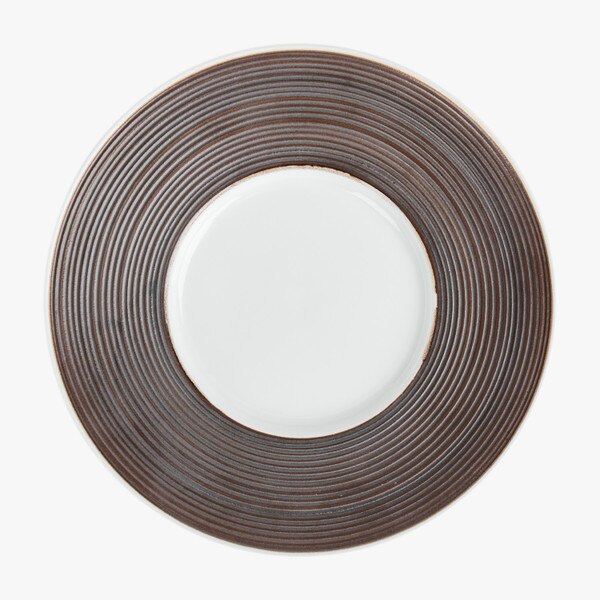 Image of Saucer Plate for Sabi Ribbed Lidded Bowl 5 5" 3