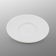Matte White Cup Saucer 6.5"