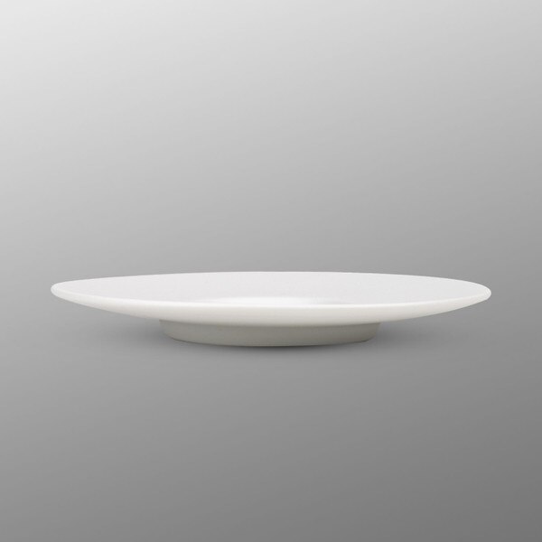 Image of Matte White Espresso Cup Saucer 5.25" 2