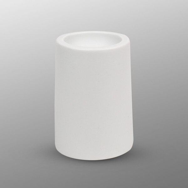 Image of Matte White Egg Stand 2" 1