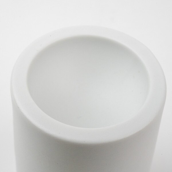 Image of Matte White Egg Stand 2" 4