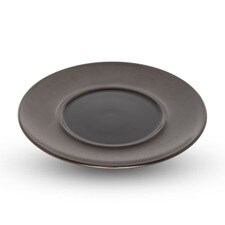 Sweet Palate Black Round Plate