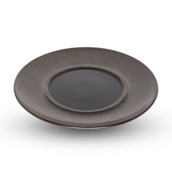 Image of Sweet Palate Black Round Plate 5.75" 1