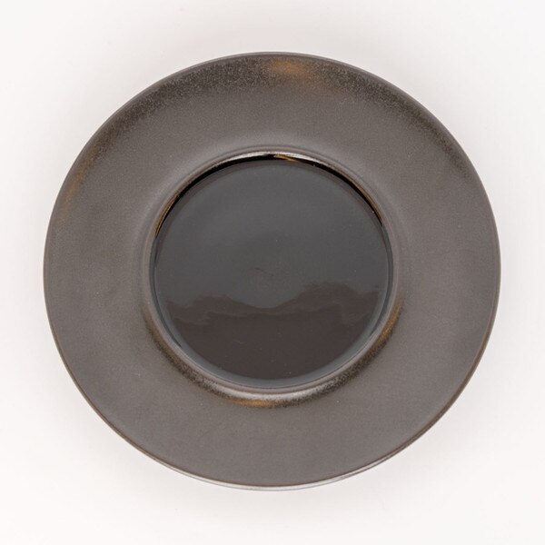 Image of Sweet Palate Black Round Plate 5.75" 3