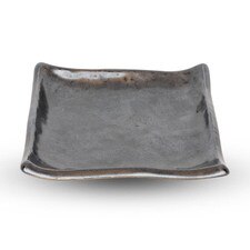 Tessa Black Square Plate