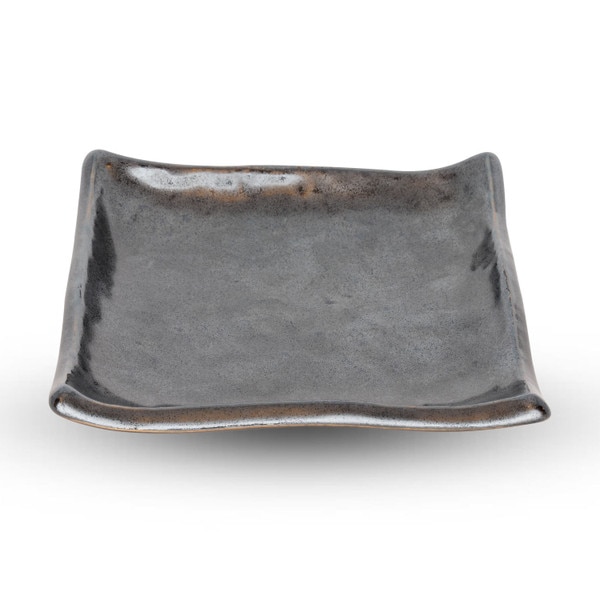 Image of Tessa Black Square Plate 5" 1