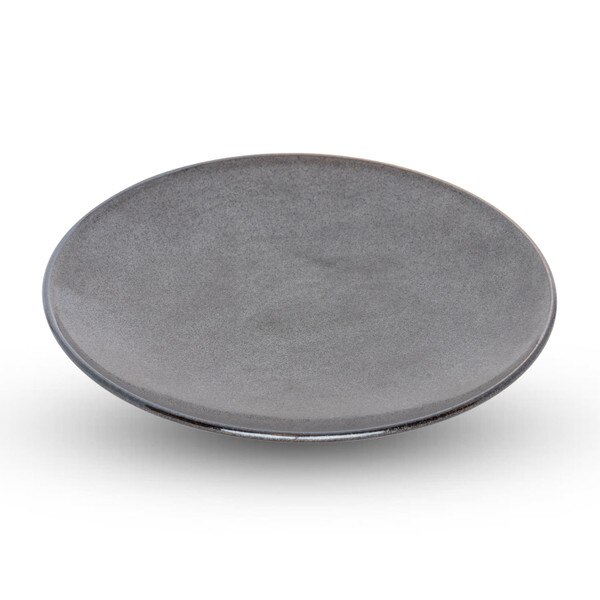 Image of Tessa Black Round Plate 6.5" 1