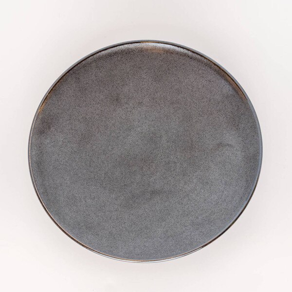 Image of Tessa Black Round Plate 6.5" 3