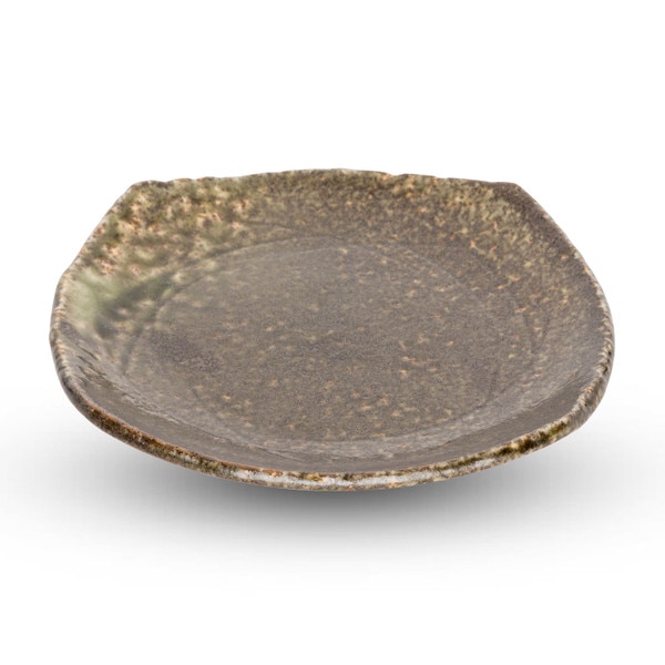 Image of Oribe Green Square Plate 6.25" 1