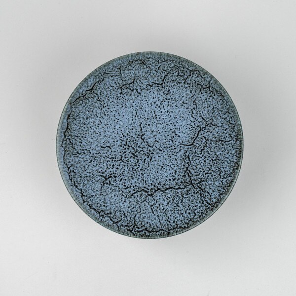 Image of Sora Gray Rised Show Plate 6.5" 3