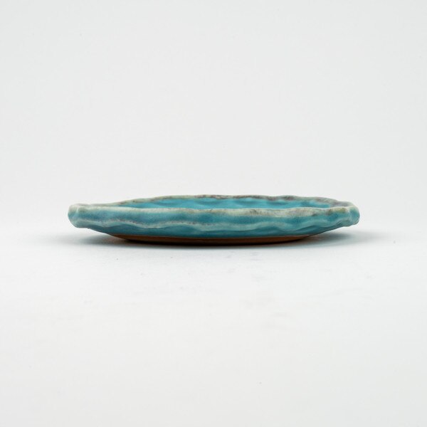 Image of Turquoise Wave Plate 4.75" 2