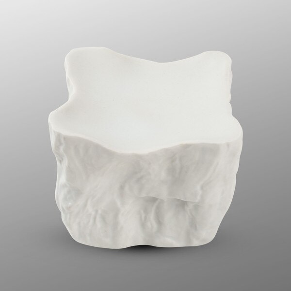 Image of White Rock Cube Plate 4" 1
