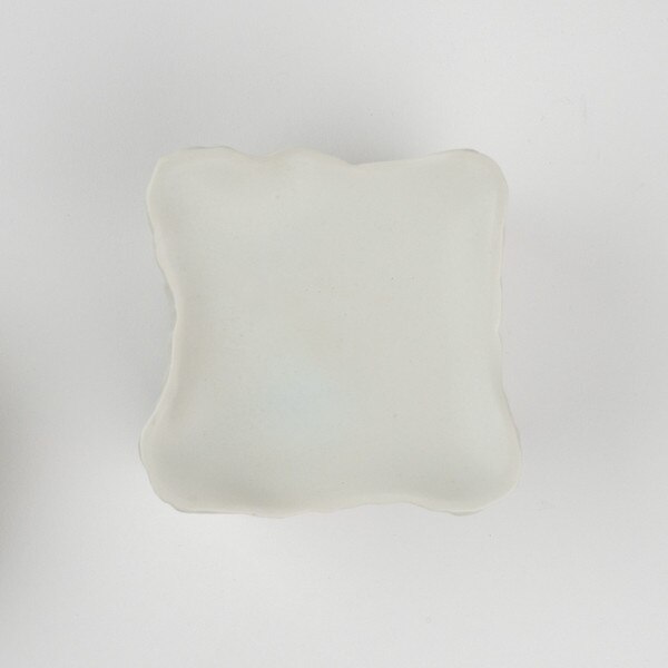 Image of White Rock Cube Plate 4" 3