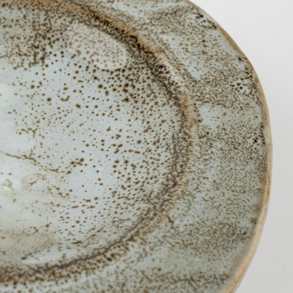 Image of Karatsu Kubomi Raised Plate 4.75" 4