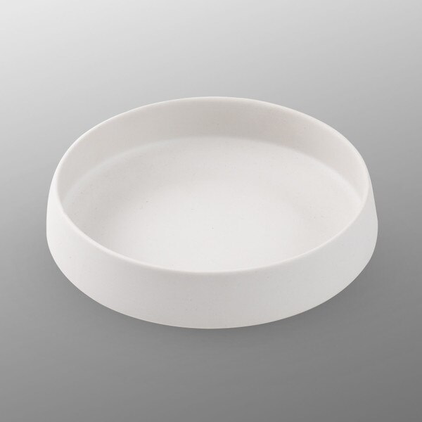 Image of White Bisque Natsume Bowl Small 6.5" 1