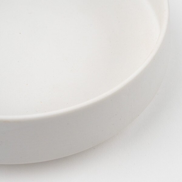 Image of White Bisque Natsume Bowl Small 6.5" 4