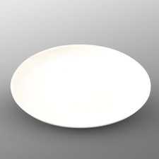Korin Durable White Round Plate