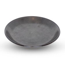 Tessa Black Coupe Plate 6.5"