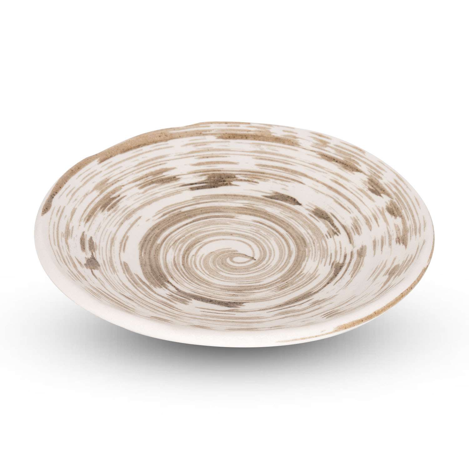 Pearl White Square Plate 6.25