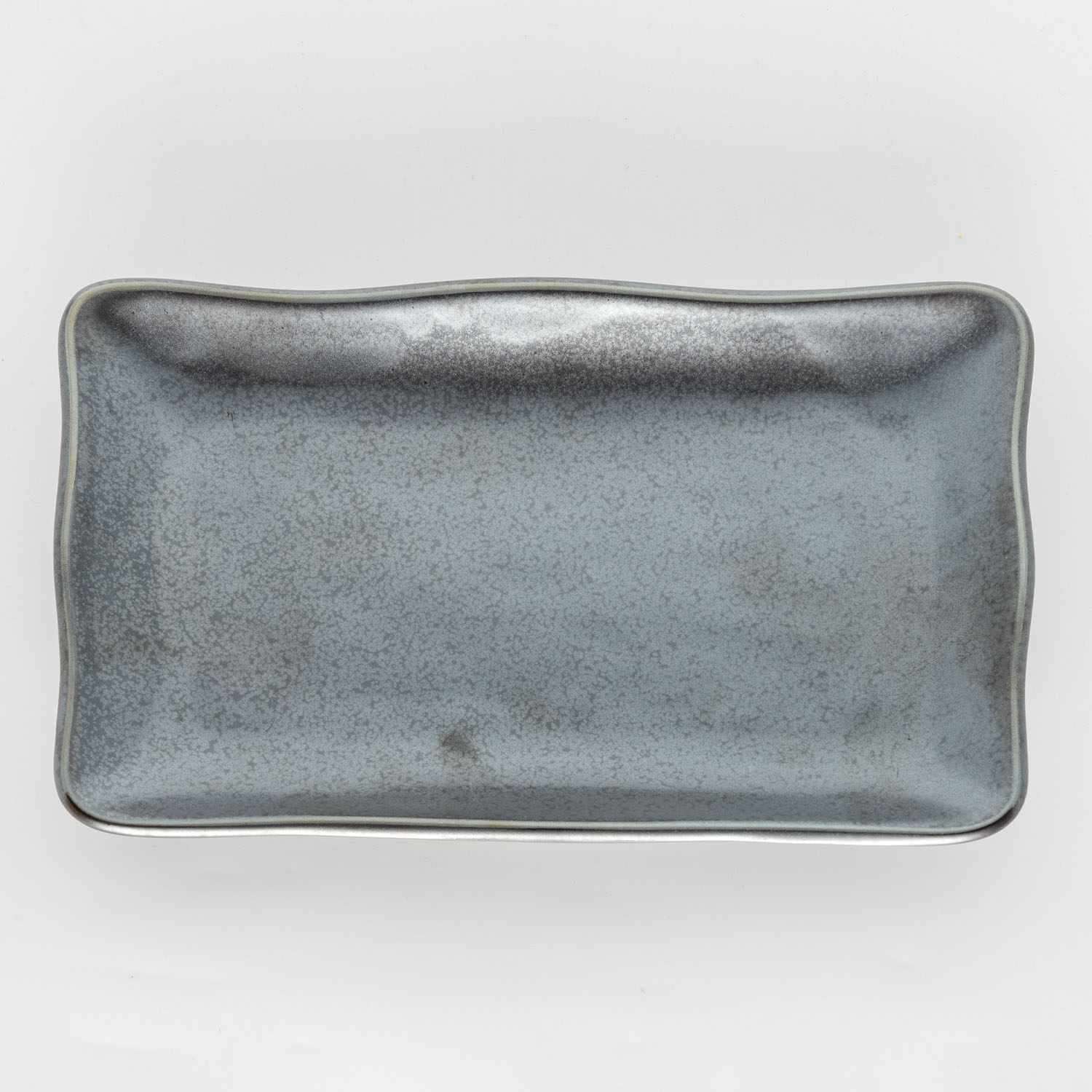 Tessa Black Rectangle Plate 10