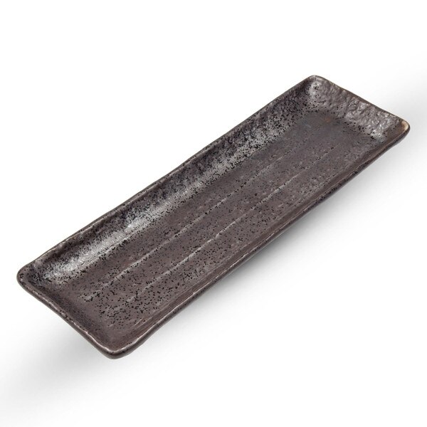 Image of Gray Nanban Rectangular Plate 10.25" 1