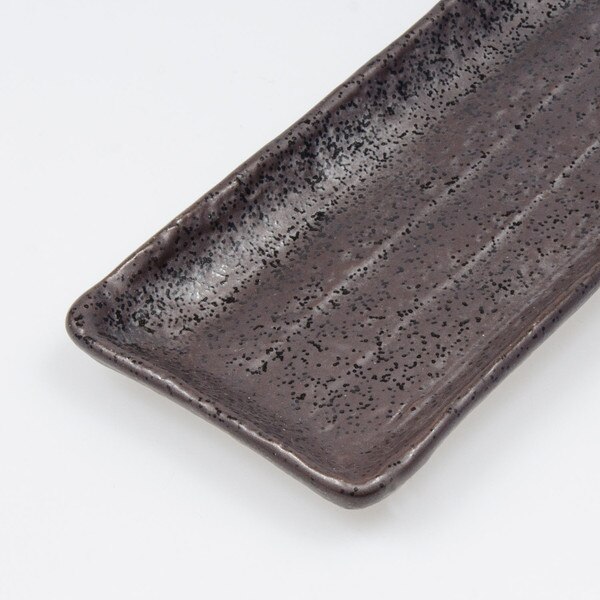 Image of Gray Nanban Rectangular Plate 10.25" 3