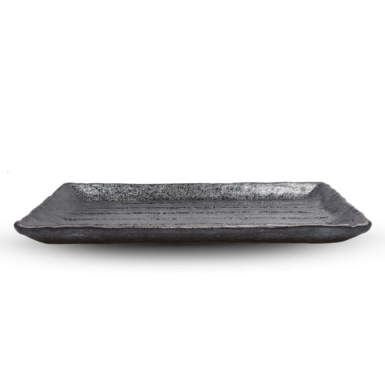 Gray Nanban Rectangular Plate 13