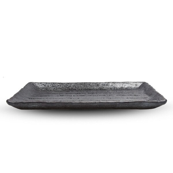 Image of Gray Nanban Rectangular Plate 13" 2