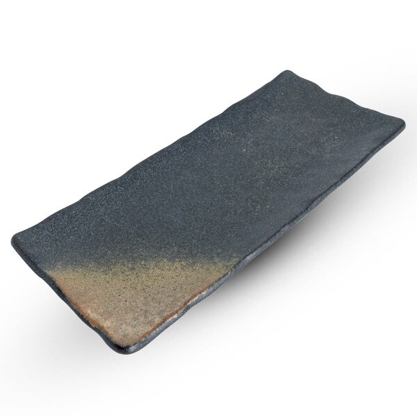 Image of Metallic Matte Rectangular Plate 11.25" 1