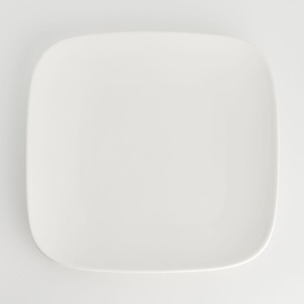 Image of Korin Durable White Square Plate 5.25" 3