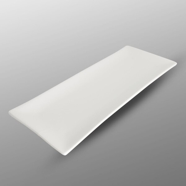 Image of Korin Durable White Long Rectangular Plate