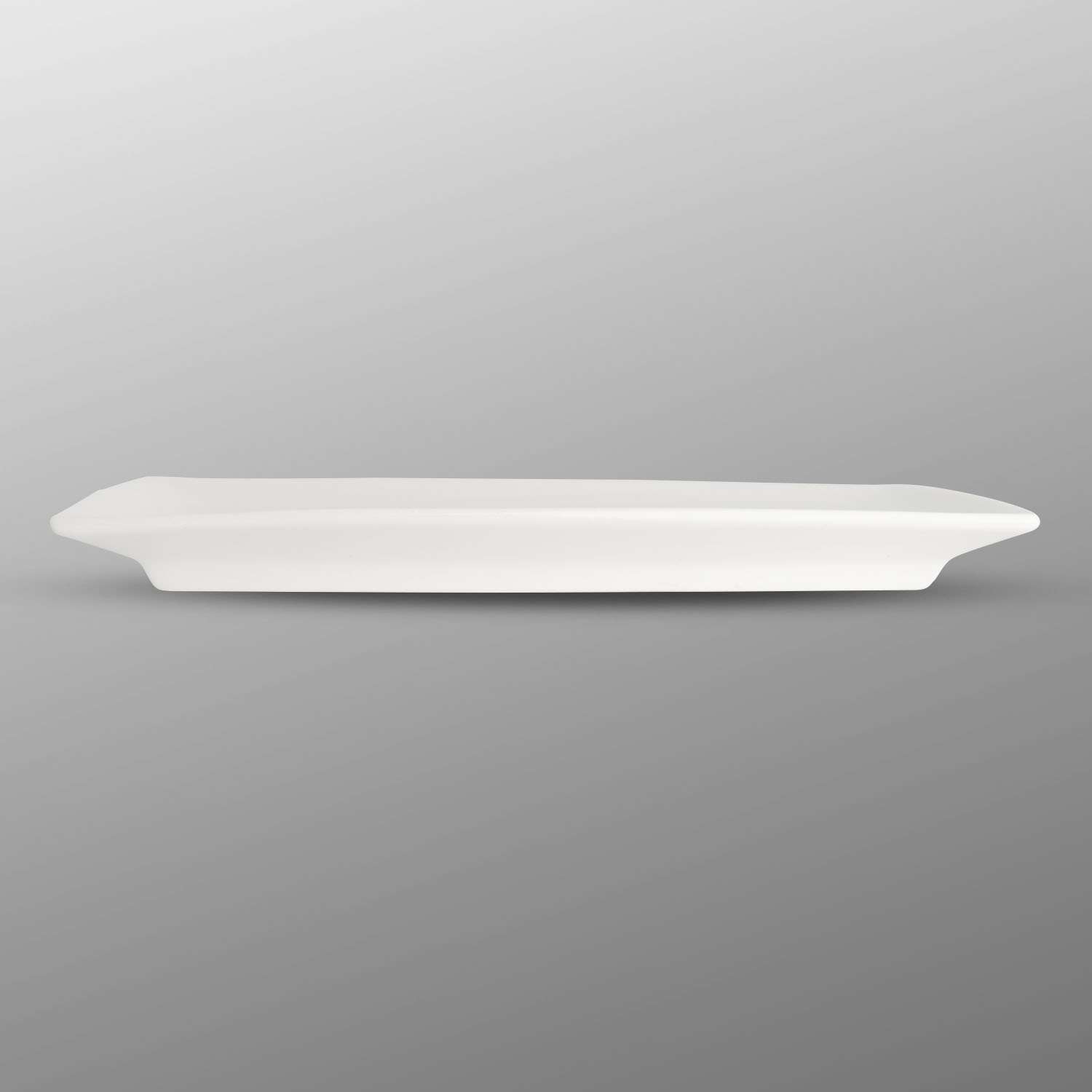 COPEN HAGEN25cm皿 Korin Durable White Rectangular Plate 10.25
