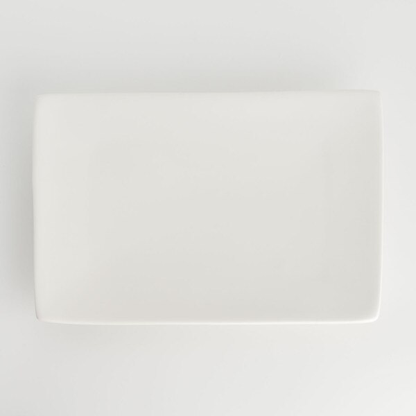 Image of Korin Durable White Rectangular Plate 8.25" 3