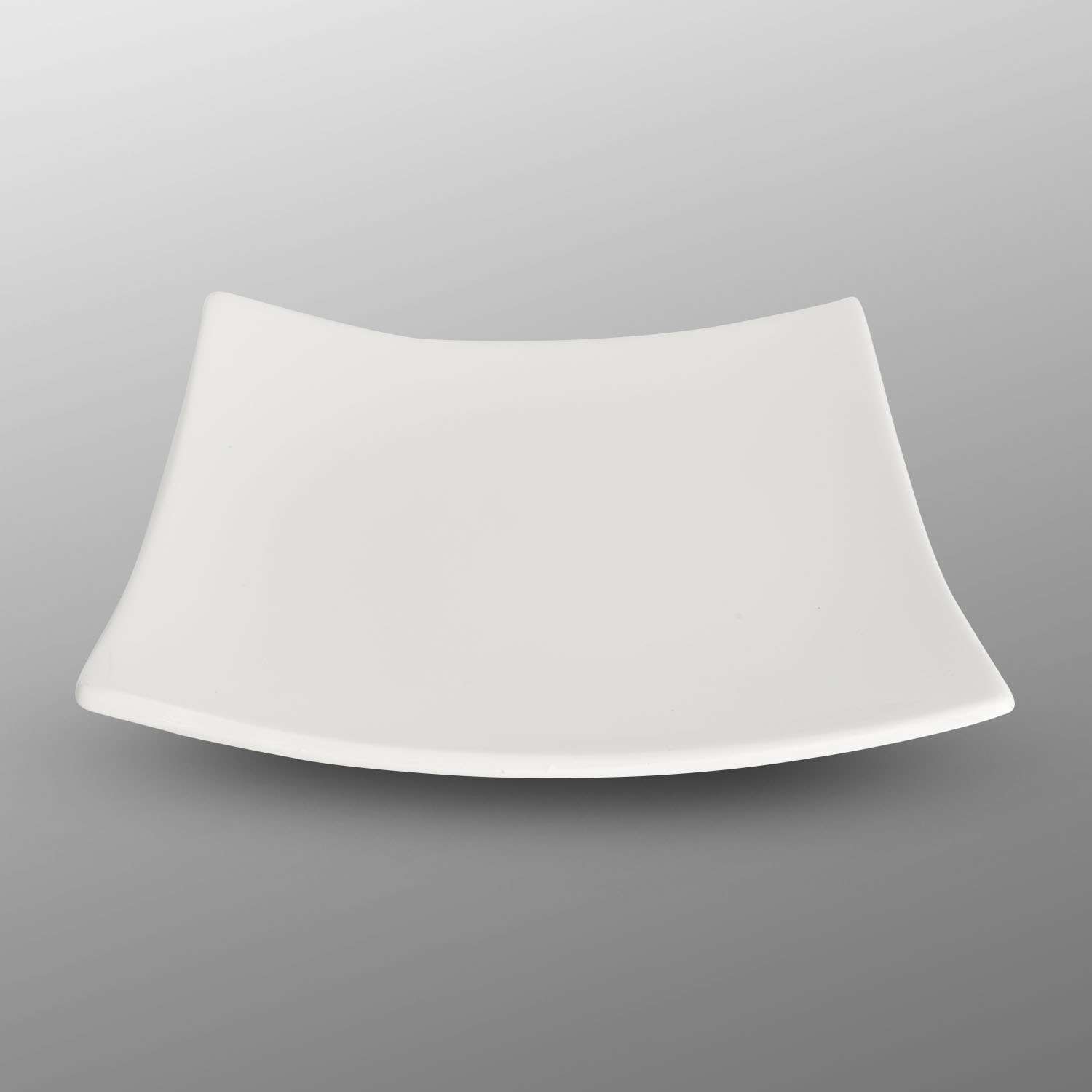 Korin Durable White Square Plate 8