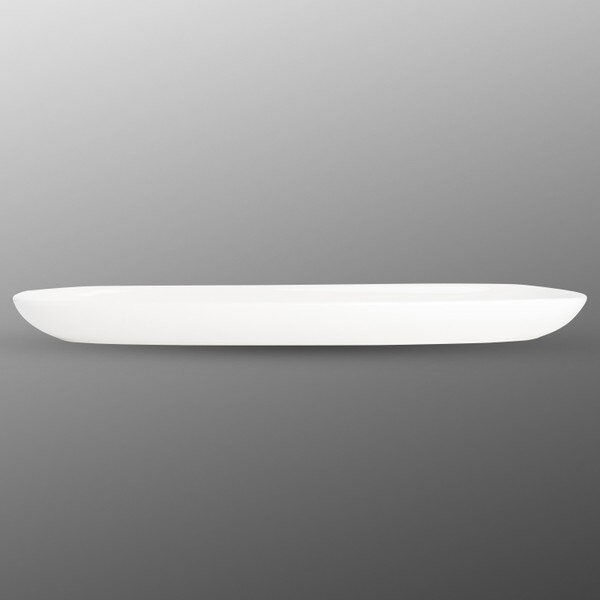 Image of Korin Durable White Oval Plate 13.75" 2