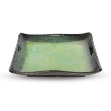 Ariake Green Square Plate 7"