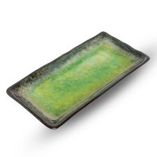 Ariake Green Yakimono Plate