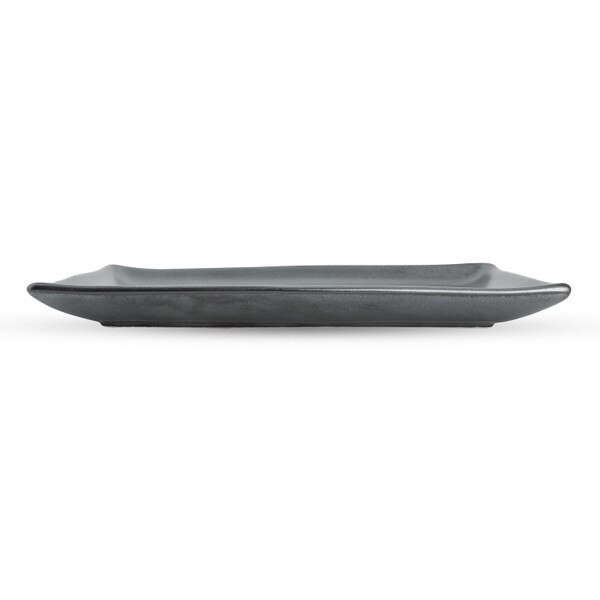 Image of Tessa Black Rectangular Plate 8.5" 2