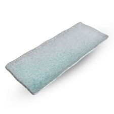 Gray Aobuki Rectangular Plate 11"